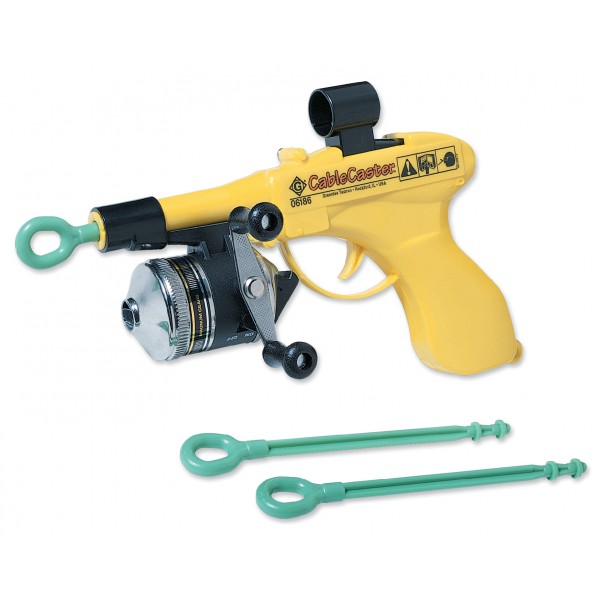 Greenlee CableCaster - телекоммуникационный пистолет для монтажа кабеля