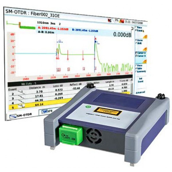 Модуль рефлектометра VIAVI E4136MP - 1310/1550/1625 нм (43/41/41 дБ) с опцией источника излучения через OTDR порт
